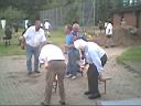 Hooligans machen sich bereit